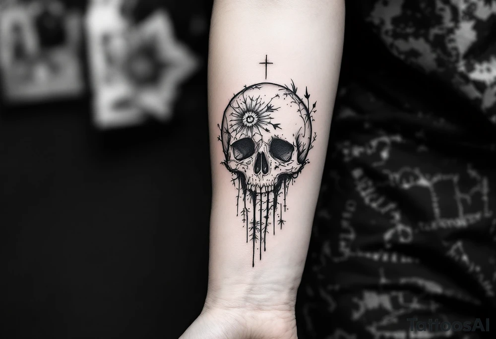 memento mori tattoo idea