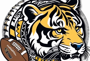 Missouri tigers football with Italian heritage and Motown music tattoo idea