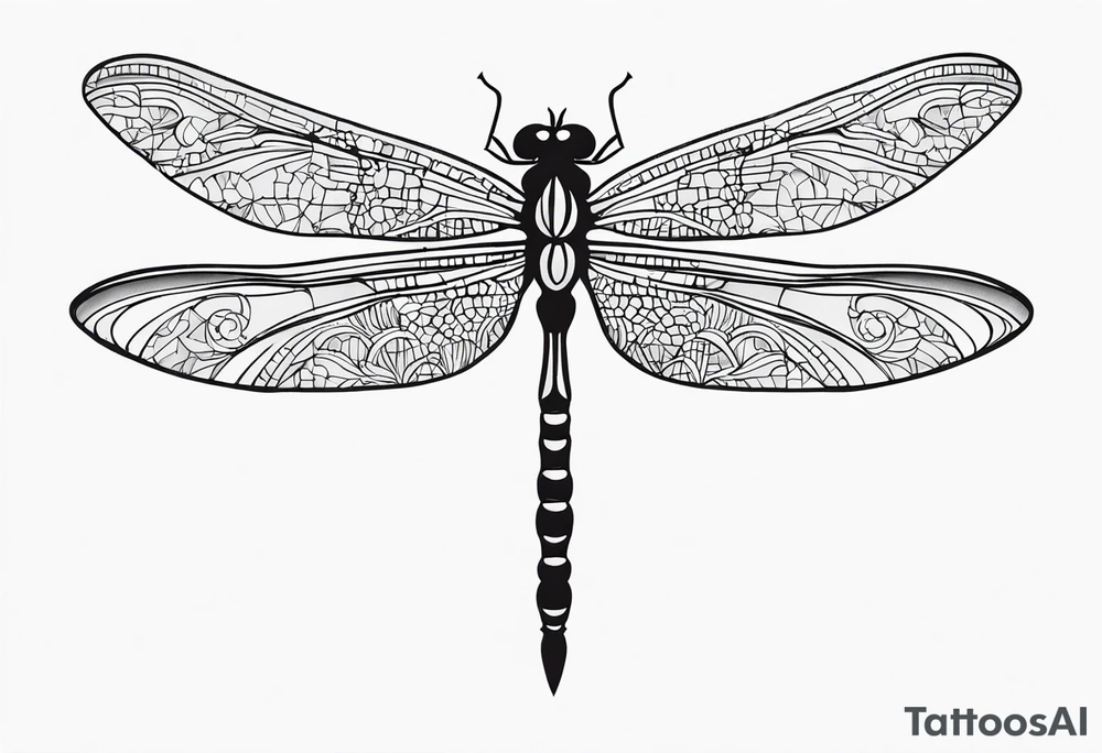 dragonfly tattoo idea