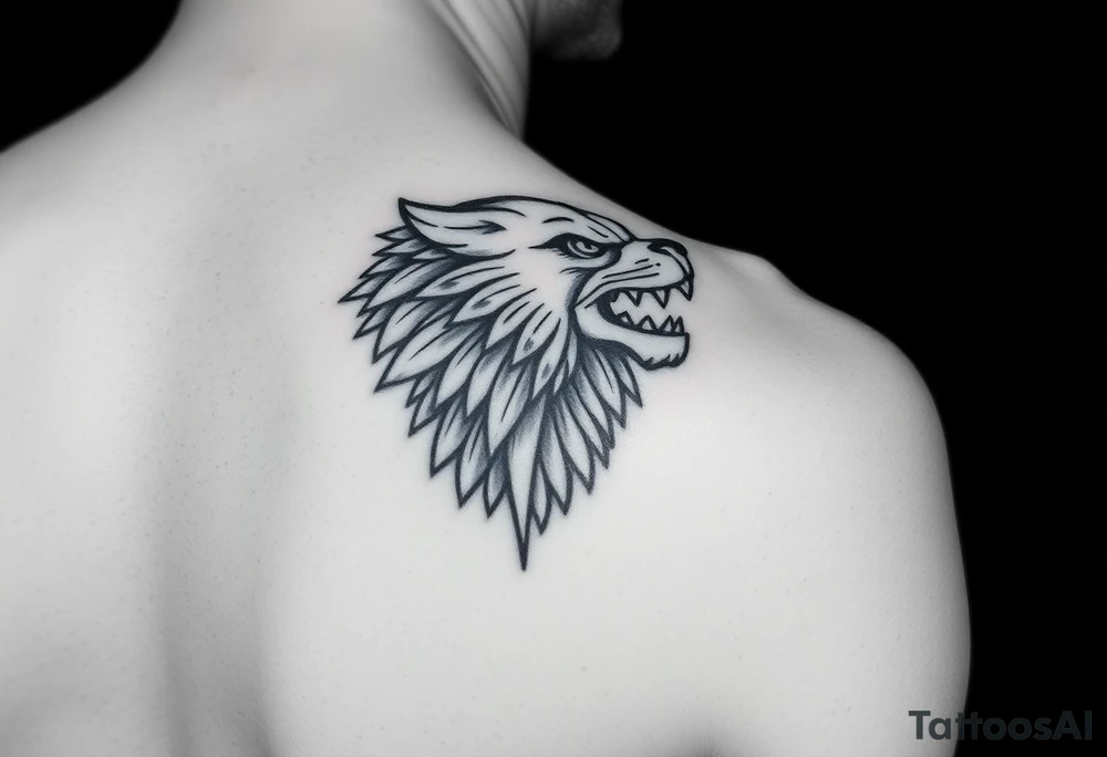 A tattoo that gives off fashion, and streetwear with inso. from Virgil Abloom as a Designer tattoo idea