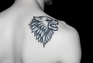 A tattoo that gives off fashion, and streetwear with inso. from Virgil Abloom as a Designer tattoo idea