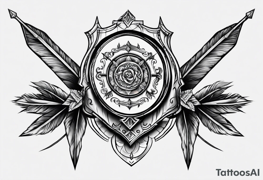 3 arrows tattoo idea