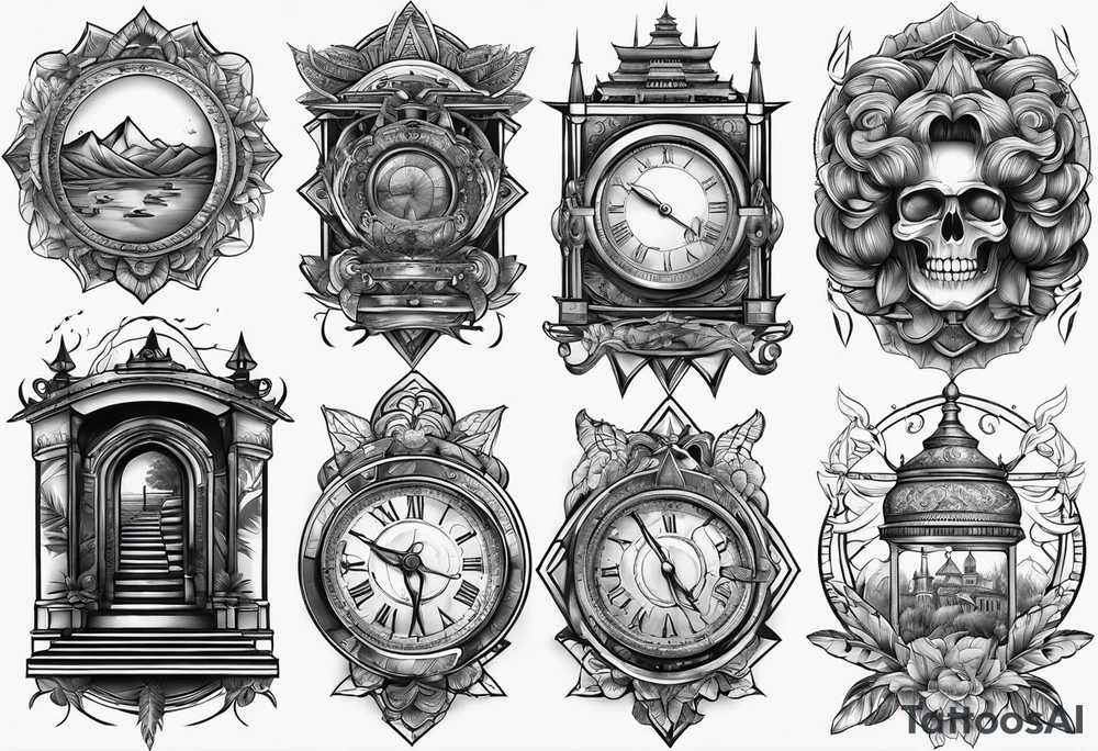 travel tattoo idea