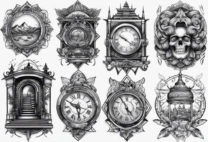travel tattoo idea