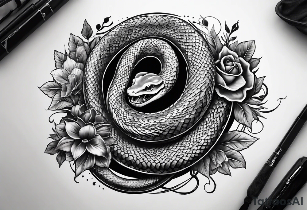 Snake tattoo idea
