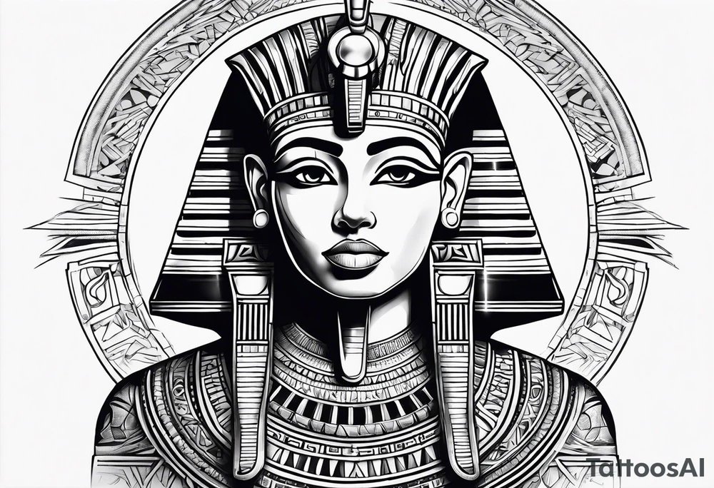 egyptian tattoo tattoo idea