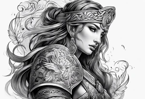 Greek mythology sleeve tattoo idea