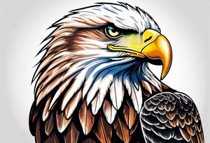 eagle scrwaming tattoo idea