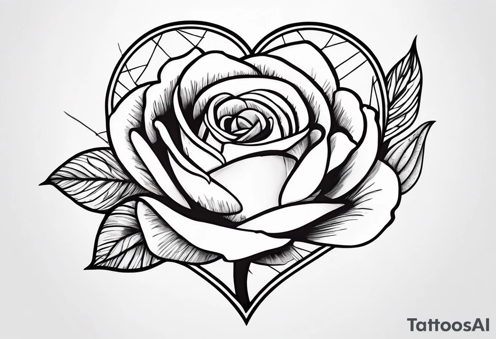 Leuchtturm Stacheldraht Rosen Herz tattoo idea