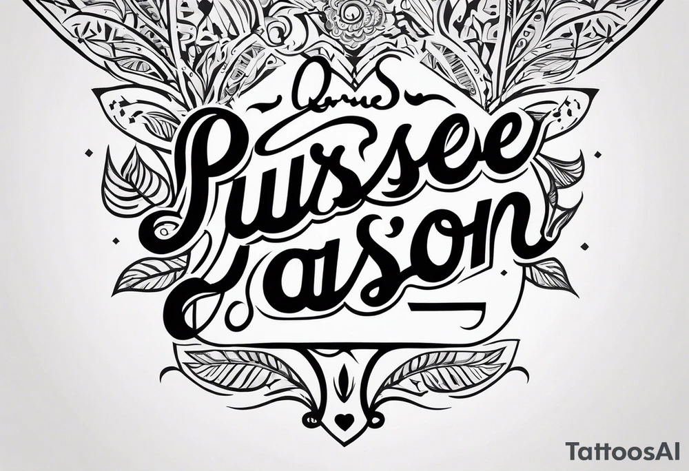 pursue your passion tattoo idea