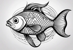 Jesus fish tattoo idea