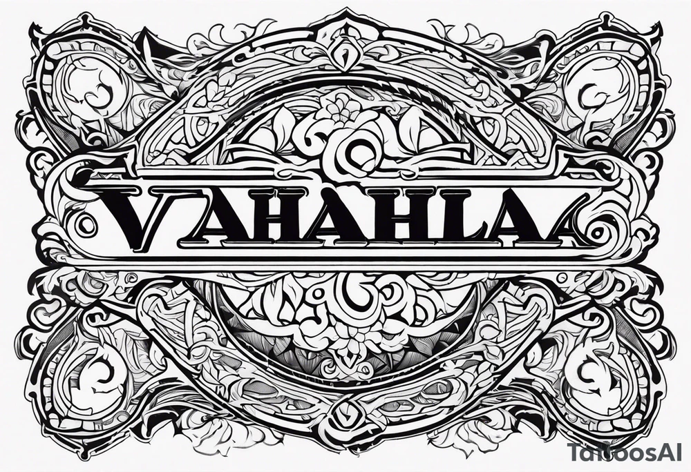 Valhalla tattoo idea