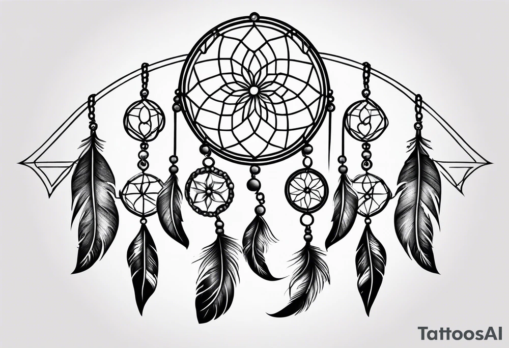Dreamcatcher tattoo. tattoo idea