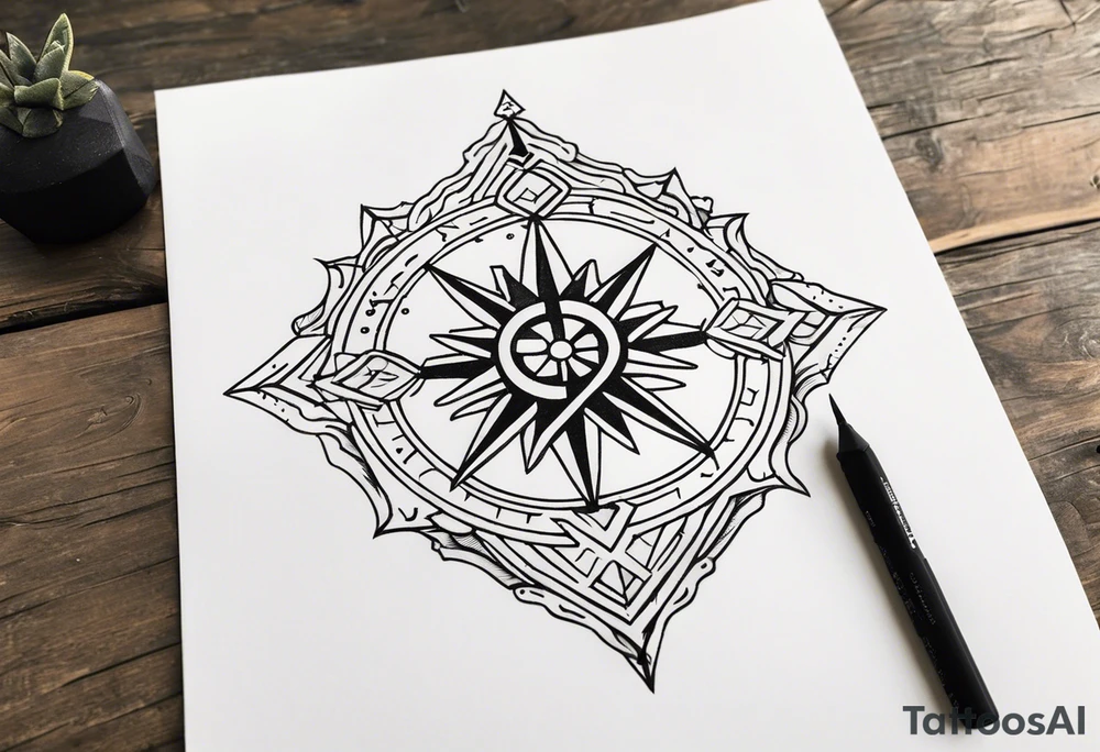 helm of awe tattoo idea