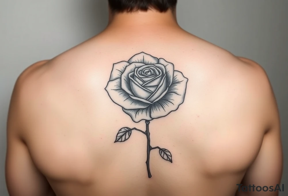 Rose tattoo idea