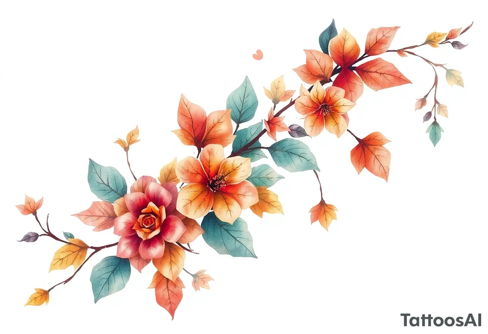 Heather autumn tattoo idea