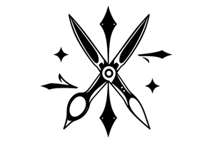 Scissors tattoo idea