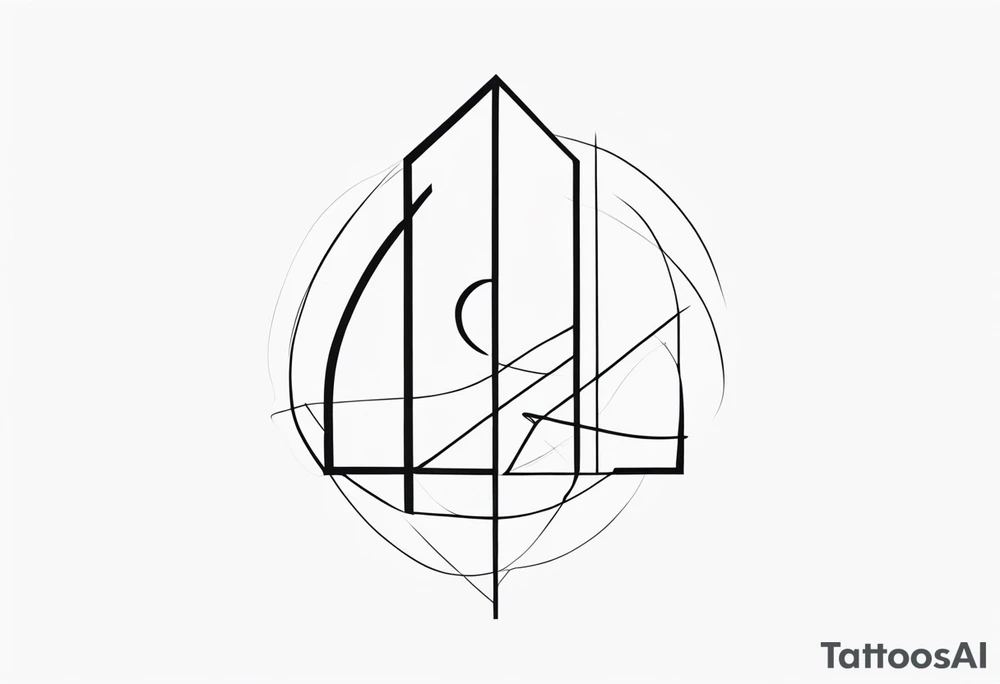 number 4 tattoo idea
