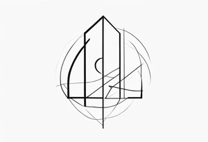 number 4 tattoo idea