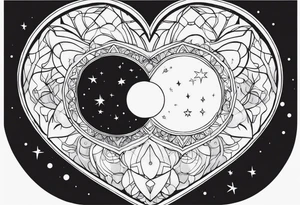 With all my heart and all my soul to the end of the universe To infinity and beyond tattoo idea