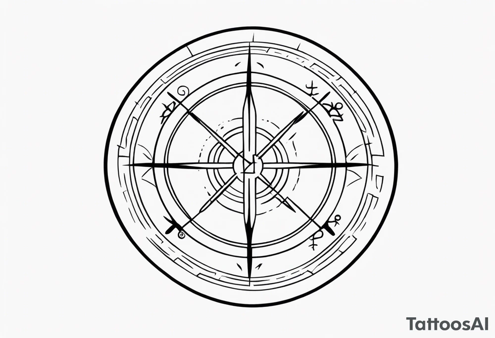 Vegvisir tattoo idea