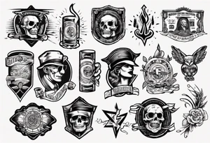 Money tattoo idea