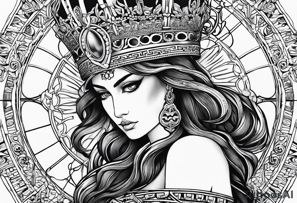 fine line greek tattoo tattoo idea