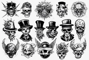 gangsta tattoo idea