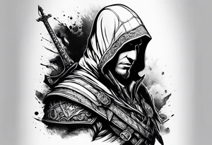 Edward kennway assassins creed tattoo tattoo idea
