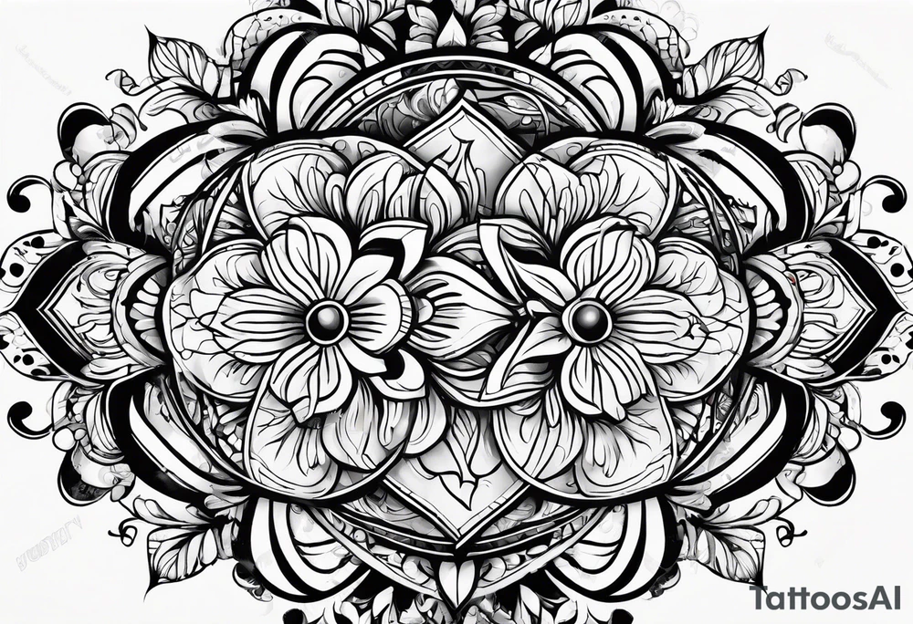 Pattern tattoo idea