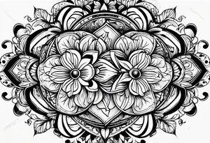 Pattern tattoo idea