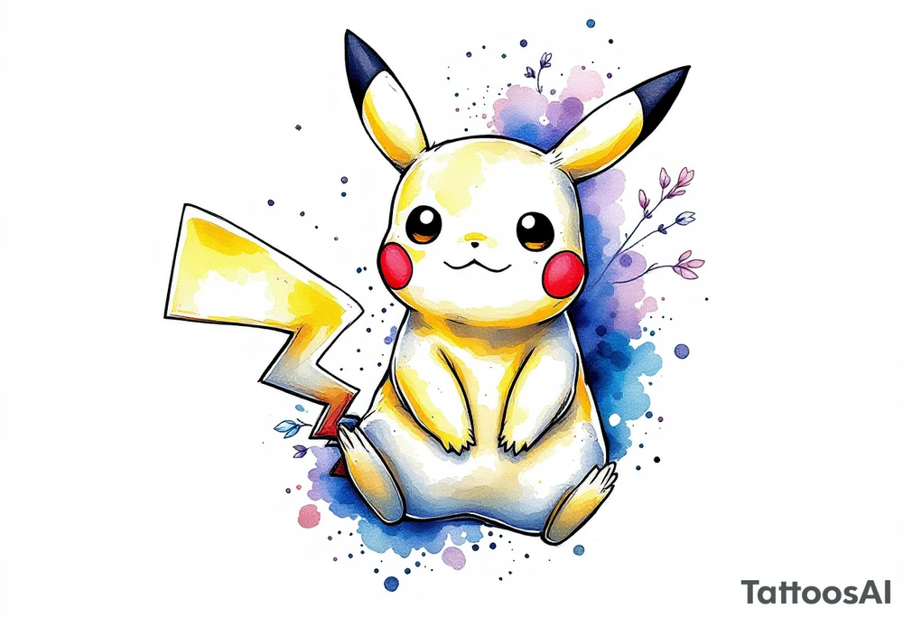 pikachu tattoo idea