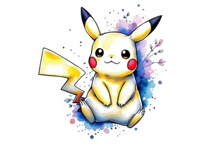 pikachu tattoo idea