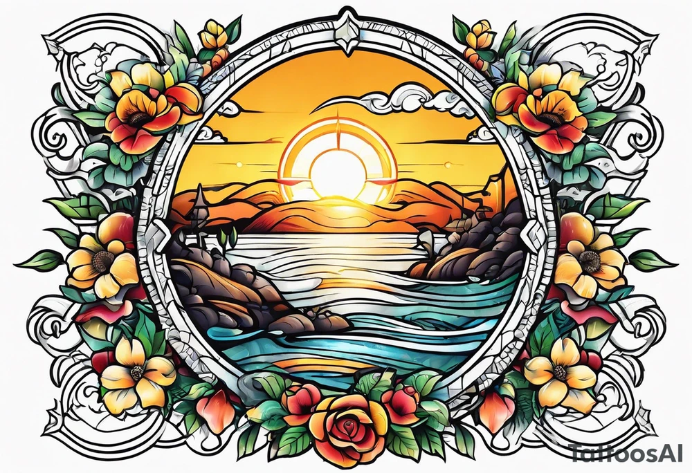 Sunshine tattoo idea