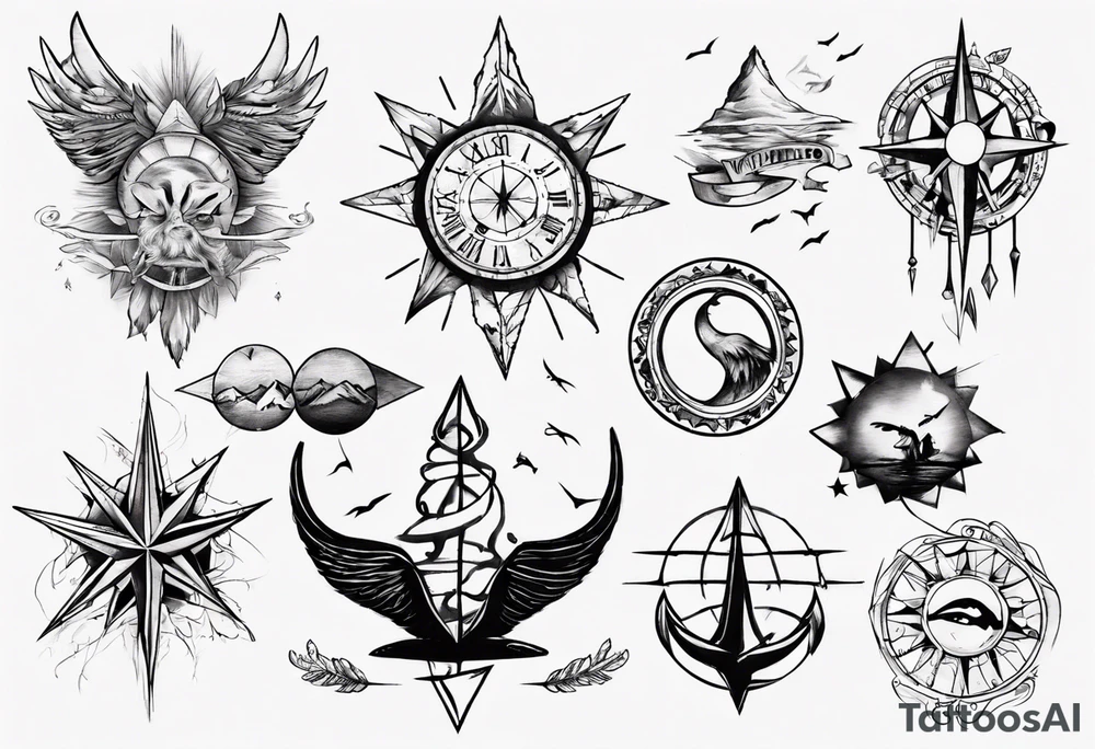 Wanderlust tattoo idea