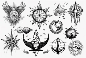 Wanderlust tattoo idea