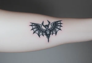 Lucifer as an angel tattoo idea