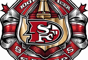 49er logo tattoo idea