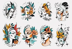Script font 
Layla Jones tattoo idea