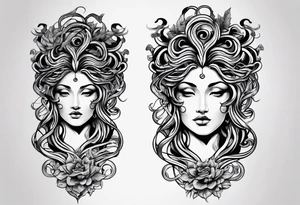 Medusa tattoo on arm for mens something small enough for forearm tattoo idea