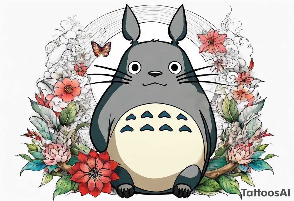 Totoro tattoo idea