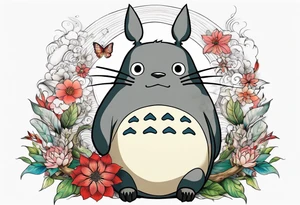 Totoro tattoo idea