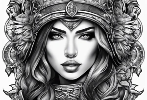 Art showing War tattoo idea