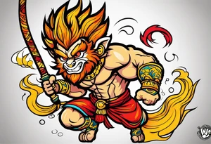 Wukong tattoo idea