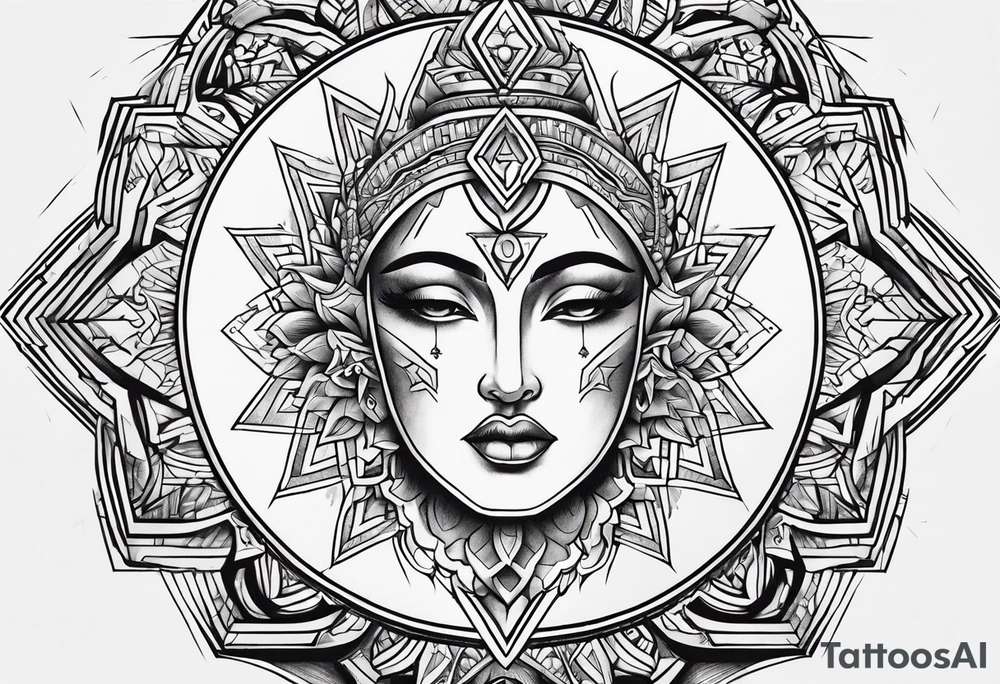 Own god tattoo idea