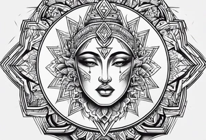Own god tattoo idea