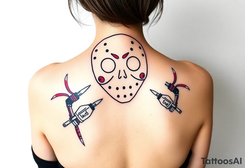 Friday the 13th horror tattoo tattoo idea