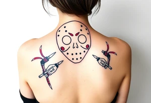 Friday the 13th horror tattoo tattoo idea