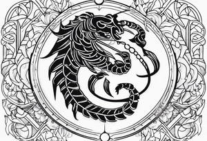 scorpio tattoo idea