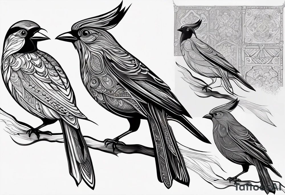 tattoo design of the bird Aramides cajaneus (cotara chiricote). The design should prominently feature the detailed profile of this bird, ensuring accurate representation of its gray head and neck, reddish-brown chest, and black belly. Avoid incorporating any characteristics of similar birds, such as the red neck of Aramides ypecaha or the pinkish tones of Aramides ypecaha. The design should capture the essence of the bird with clean lines and sharp details, maintaining precision in the depiction of its plumage and beak shape. The style should be elegant and detailed, suitable for a tattoo, and rendered in grayscale to highlight the bird’s unique features. tattoo idea